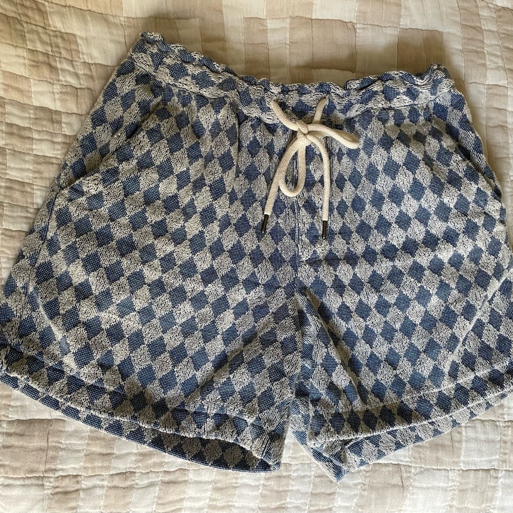 OAS Blue and White Mens shorts
